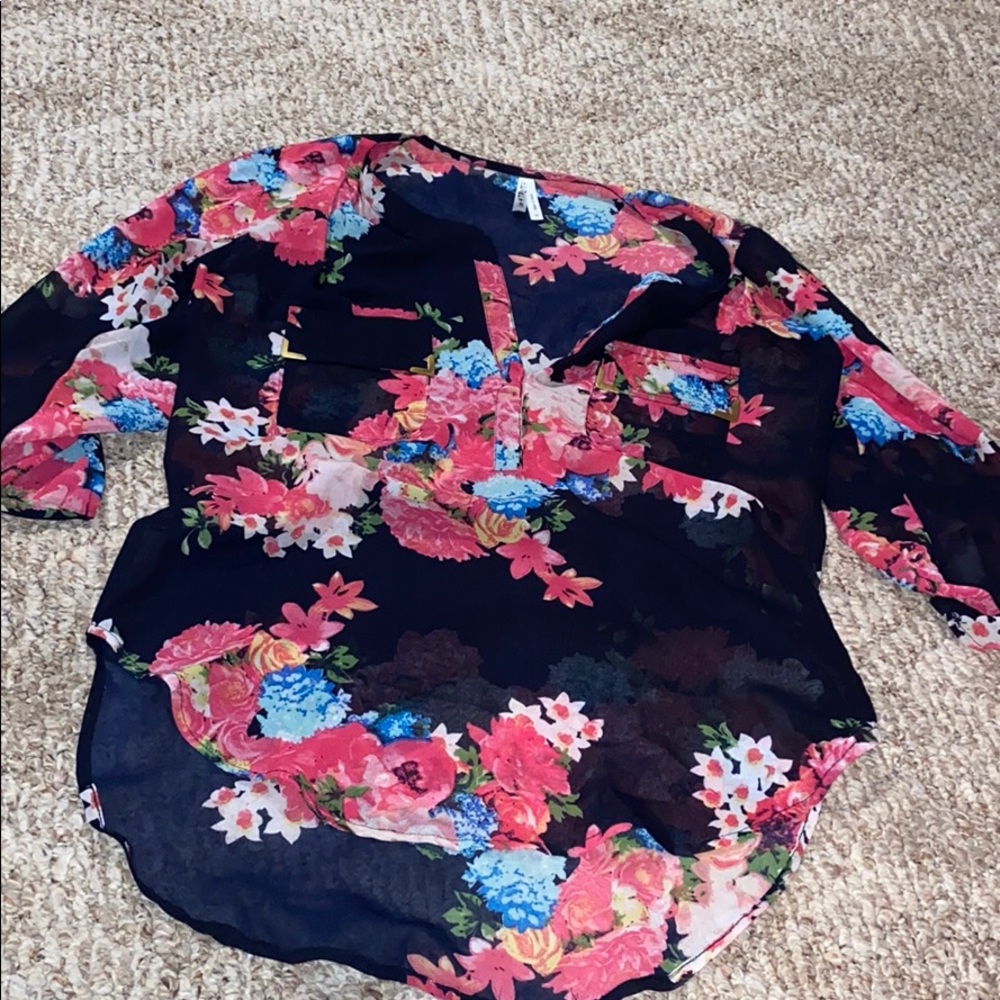 Flower blouse